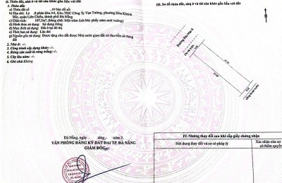 Bán đất đường Bàu Mạc 6 - Gần biển - Gía đầu tư